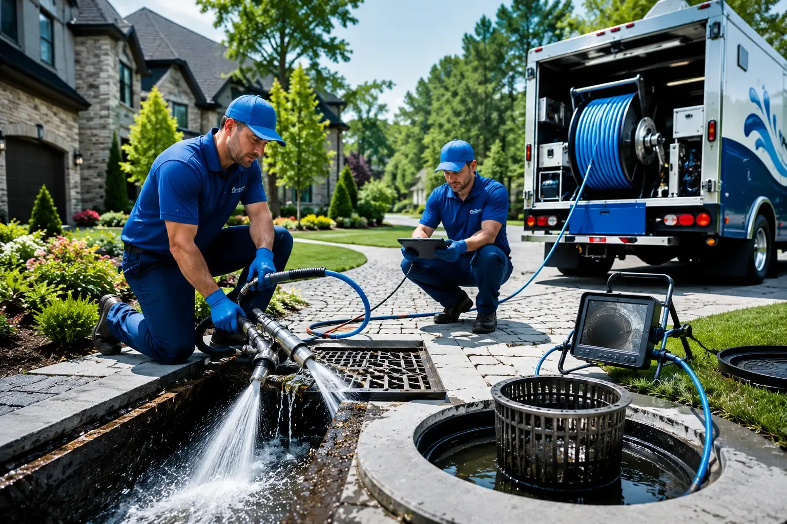 Local outdoor drain cleaning professionals in Bristol, CT